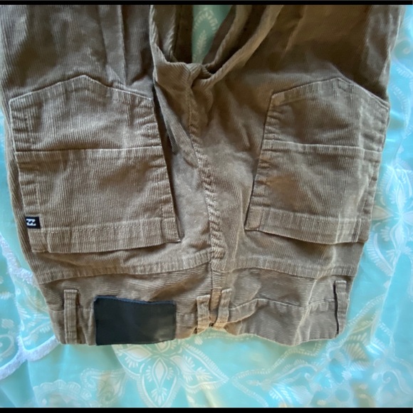 Boys Billabong brown cords size 25 - Picture 2 of 3